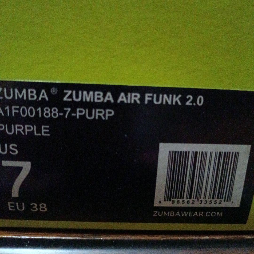ZUMBA正規品 蛍光グリーンスニーカー24cm