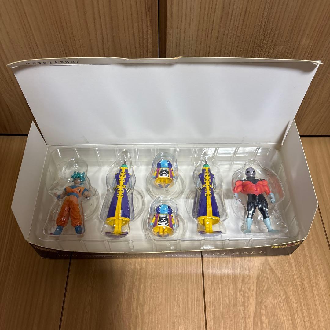 ドラゴンボール超 HGシリーズ 宇宙サバイバル編 フィギュアセット 孫悟空他