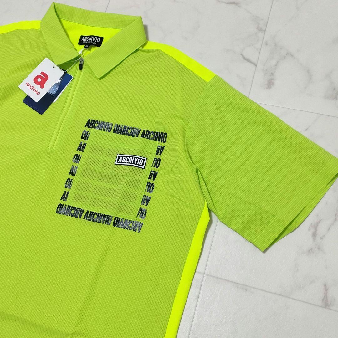 【新品タグ付き】アルチビオ　半袖　ドットエア　メッシュ　異素材　吸汗速乾　48