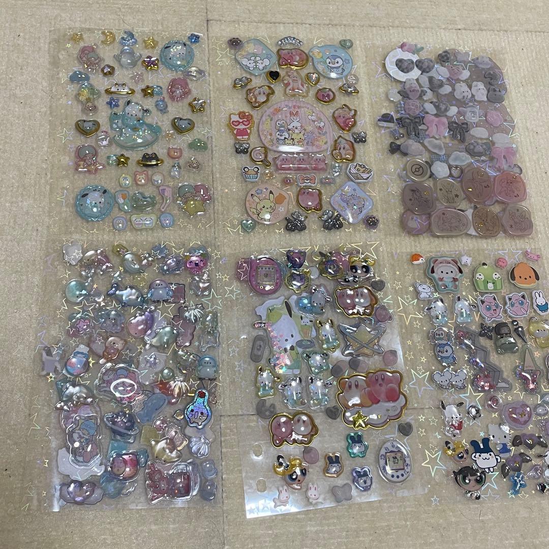 シール帳完成品5冊　たまごっち　あわわ　ボンボンドロップシール　ドロップシール