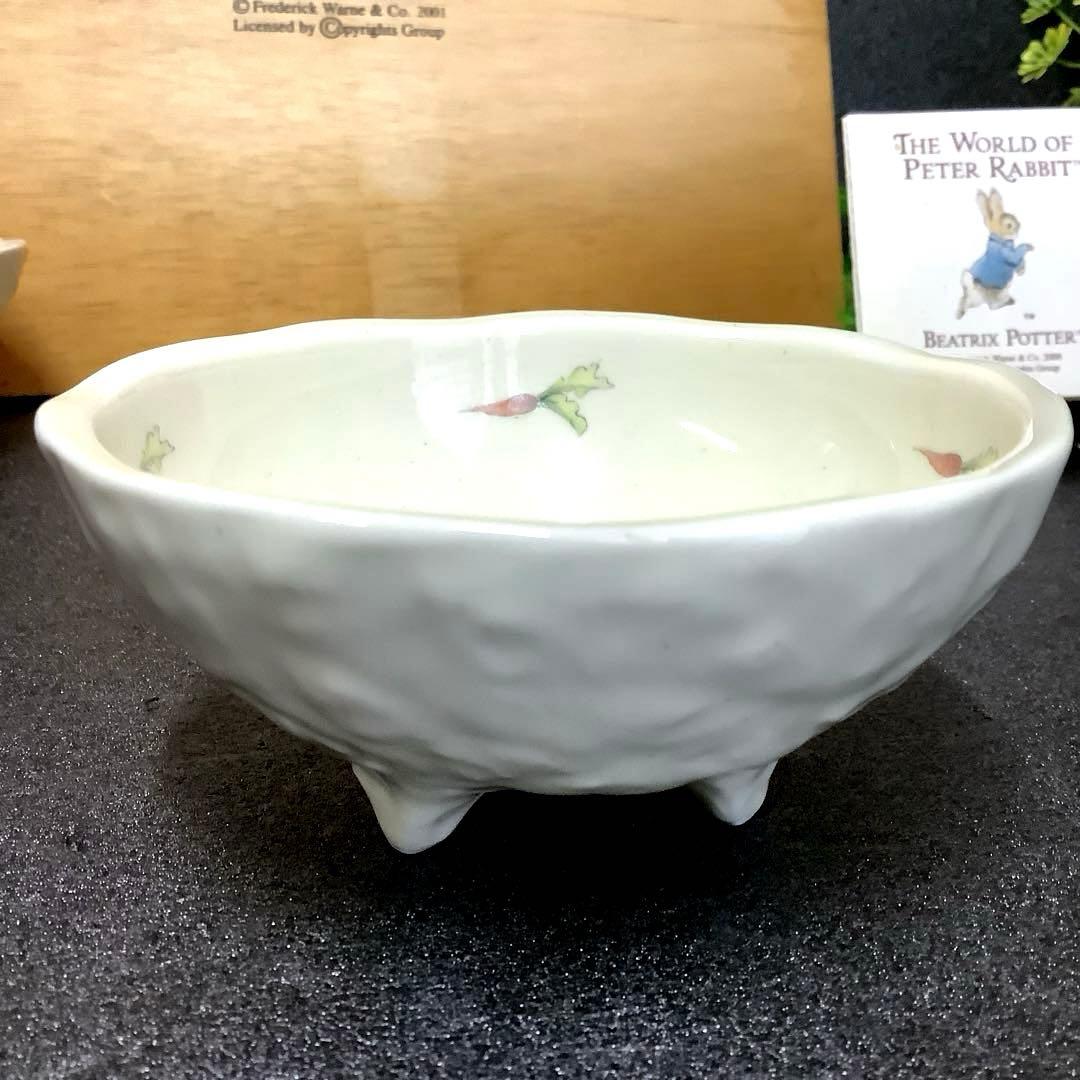 【新品・未使用】ピーターラビット　デザートボウル／豆小鉢　5個　木箱入