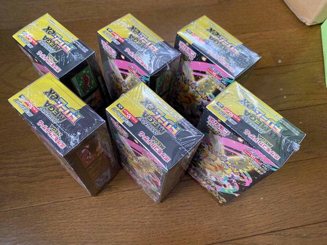 新品未使用：シュリンク付きポケモンカード メガドリームｅｘ6BOX