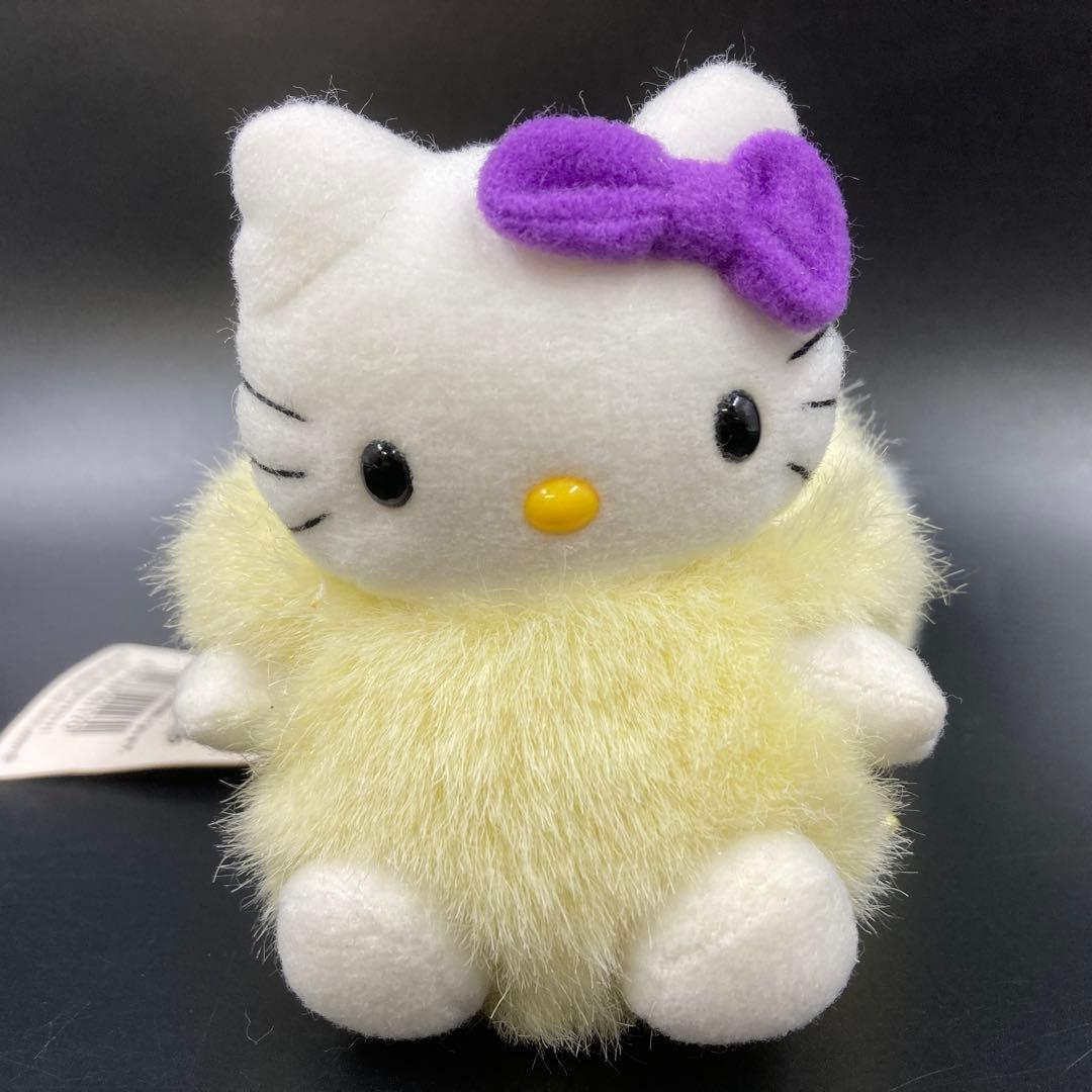 サンリオ 北海道限定 ハローキティ ラベンダー ぬいぐるみ マスコット