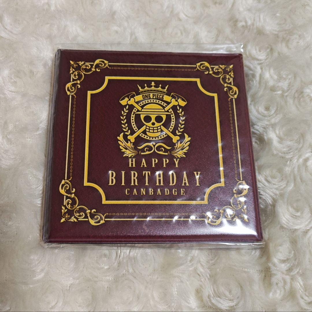 ONEPIECE バースデープレミアム缶バッジ トラファルガー・ロー