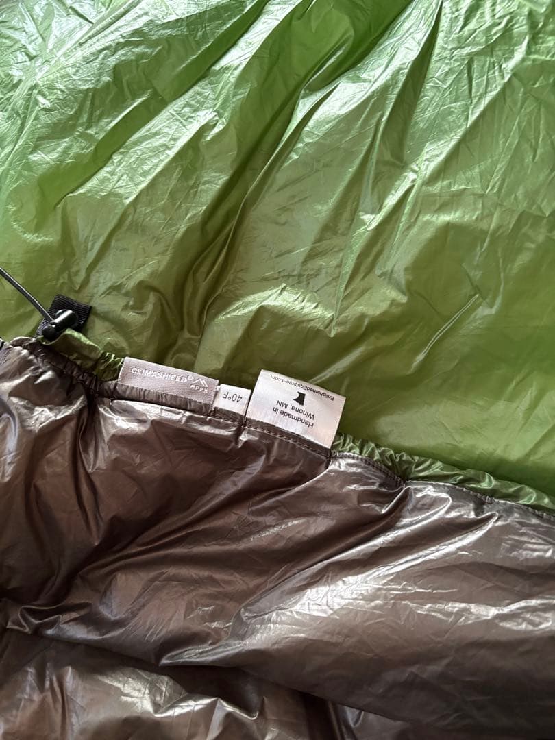アウトドア寝具 Enlightened Equipment Revelation APEX