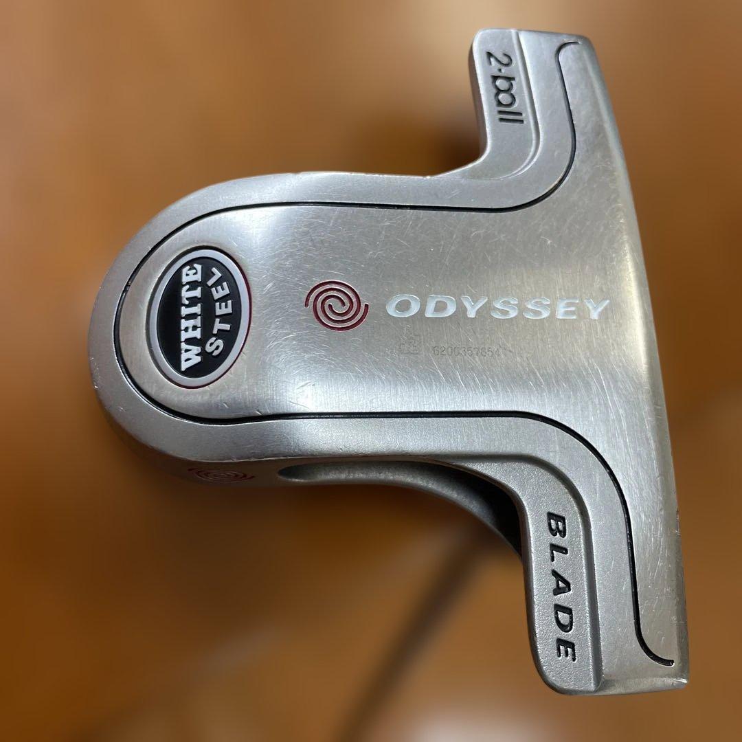 オデッセイ 　ホワイトスチール　2ボール　パター　34インチ