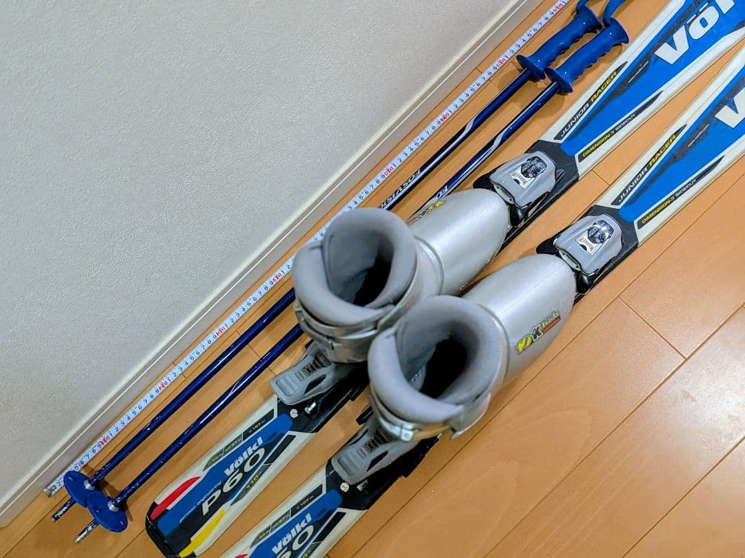 120cmキッズ スキー用具一式8点セット