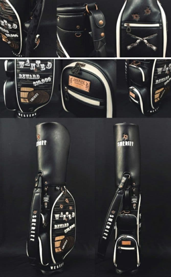 限定&軽量♡シェリフ ウエスタン シリーズ　キャディバッグ