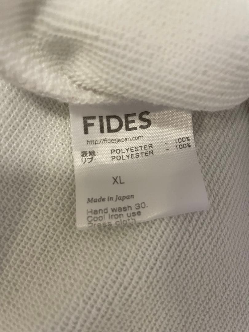 FIDES × CLUBHAUS Logo Parka White golf