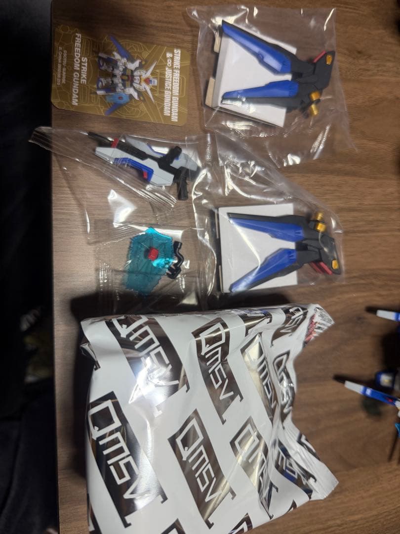 QMSV mini ストライクフリーダムガンダム　♾️ジャスティスガンダム