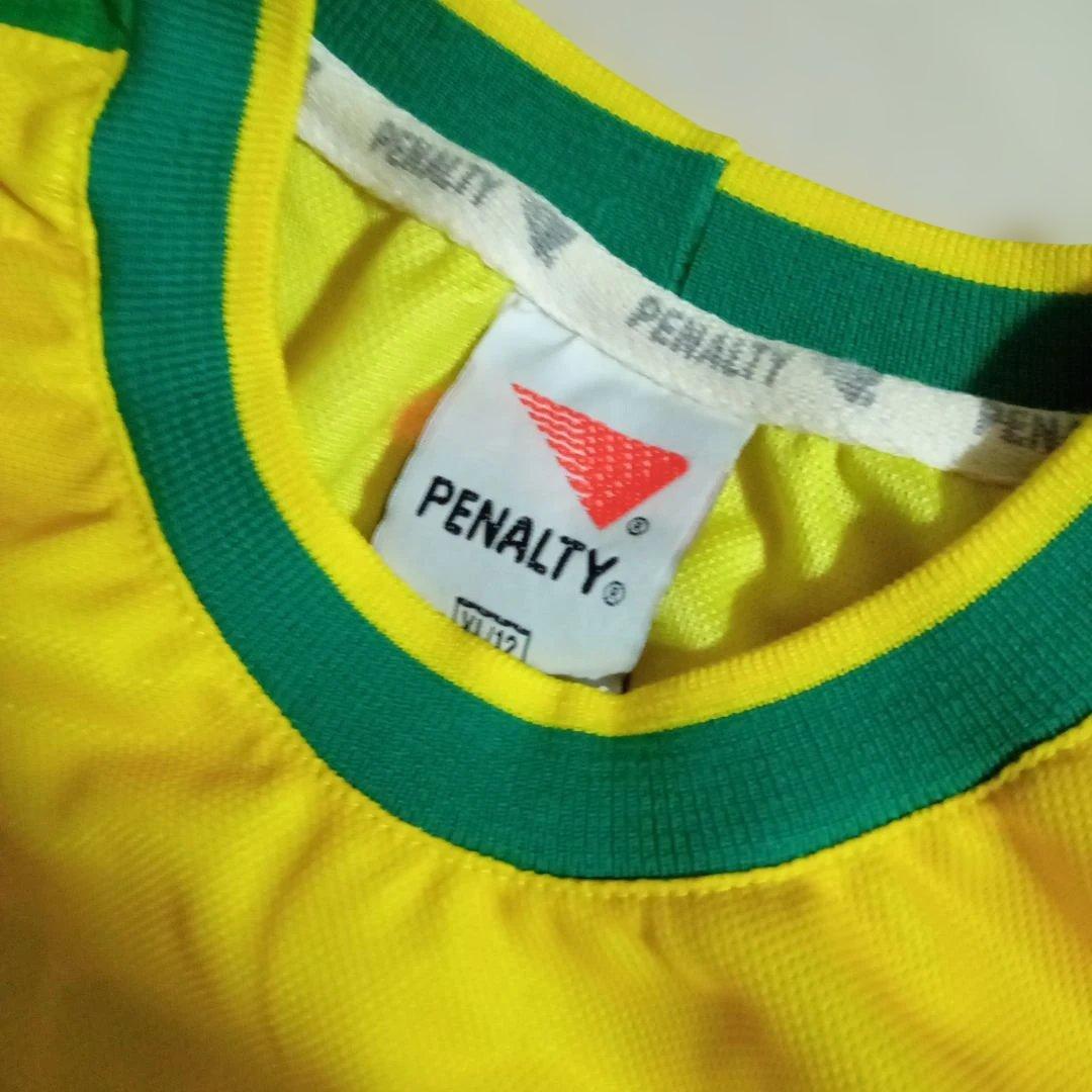 現地ブラジル購入!美品《PENALTY 》製★フットサルブラジル代表ユニホーム★