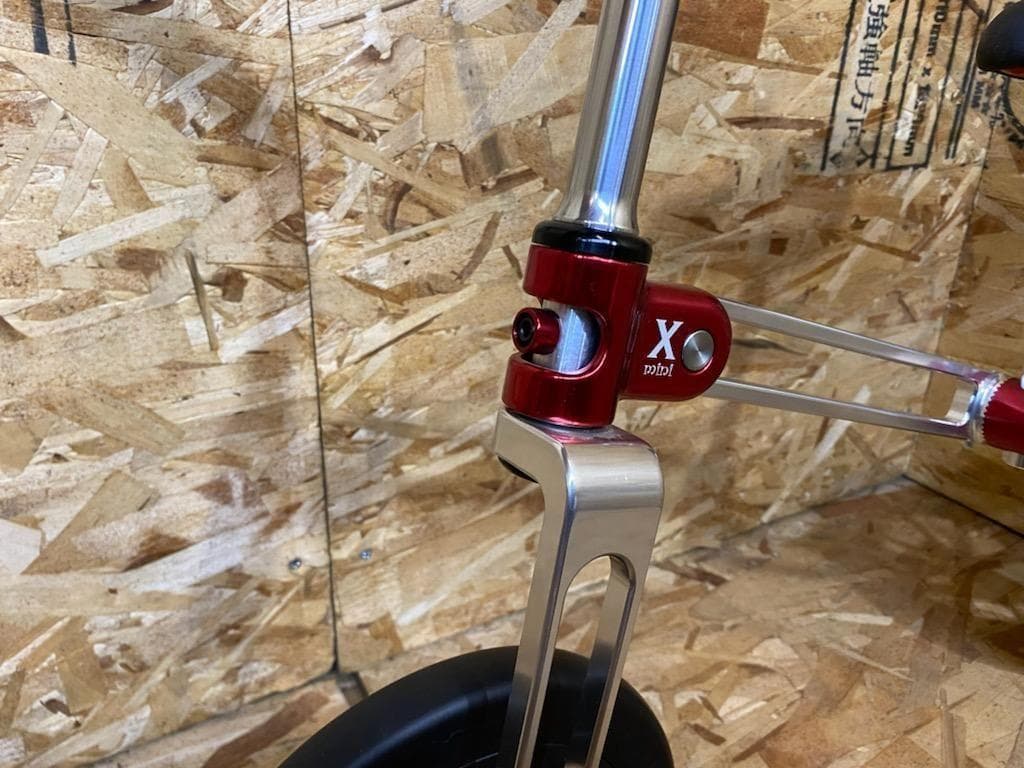 ランニングバイク　キックバイク FFC X-MINI PUSH BIKE RED