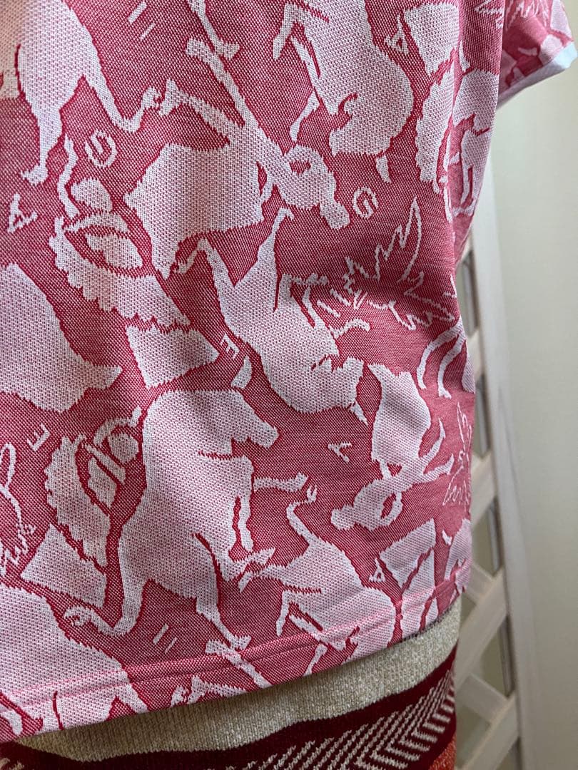 ⭐︎闘牛⭐︎ ゴルフ　⭐︎ VAGIIE 吸水速乾　新品　動物柄ピンク