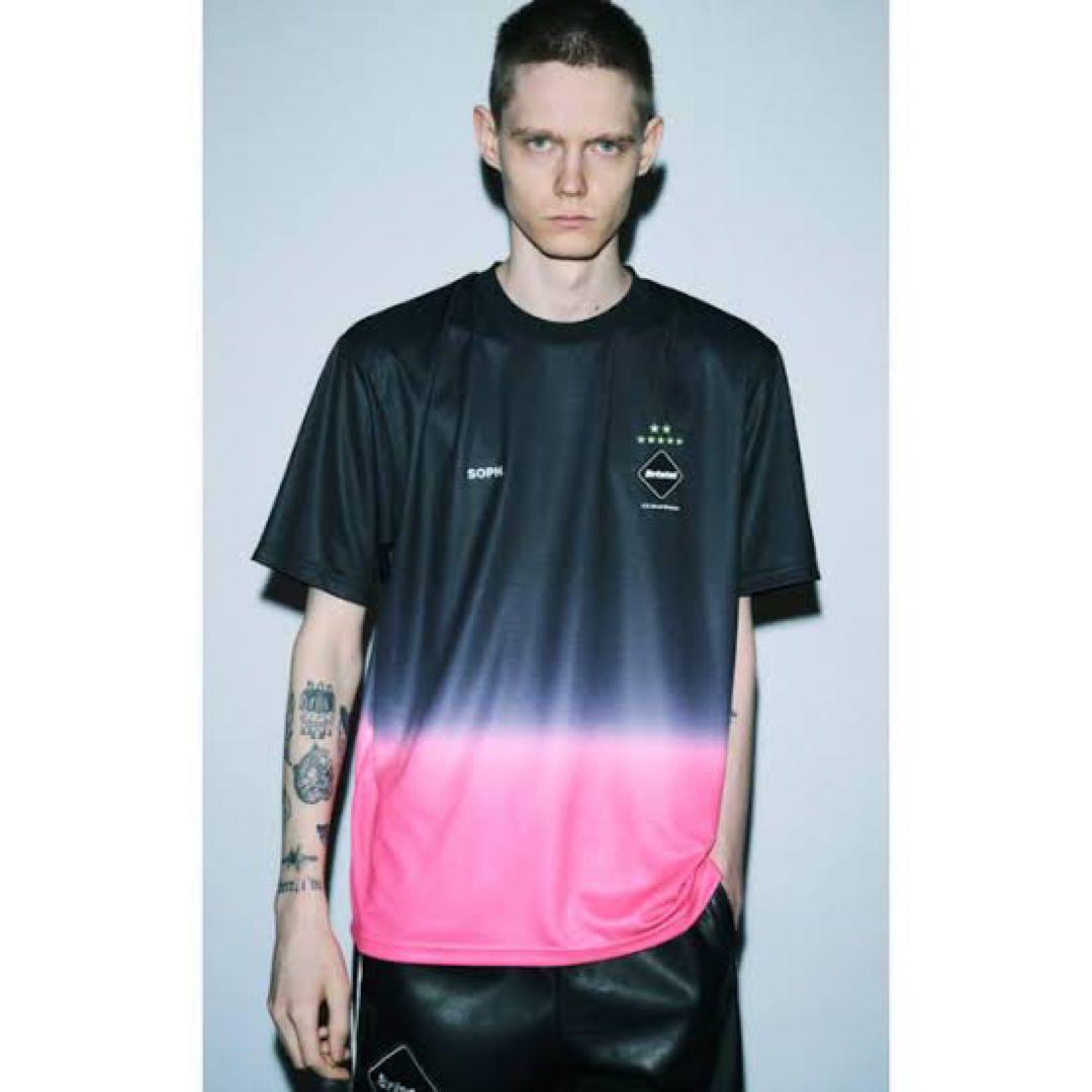 美品　fcrb×sophプレマッチトップ　グラデーション