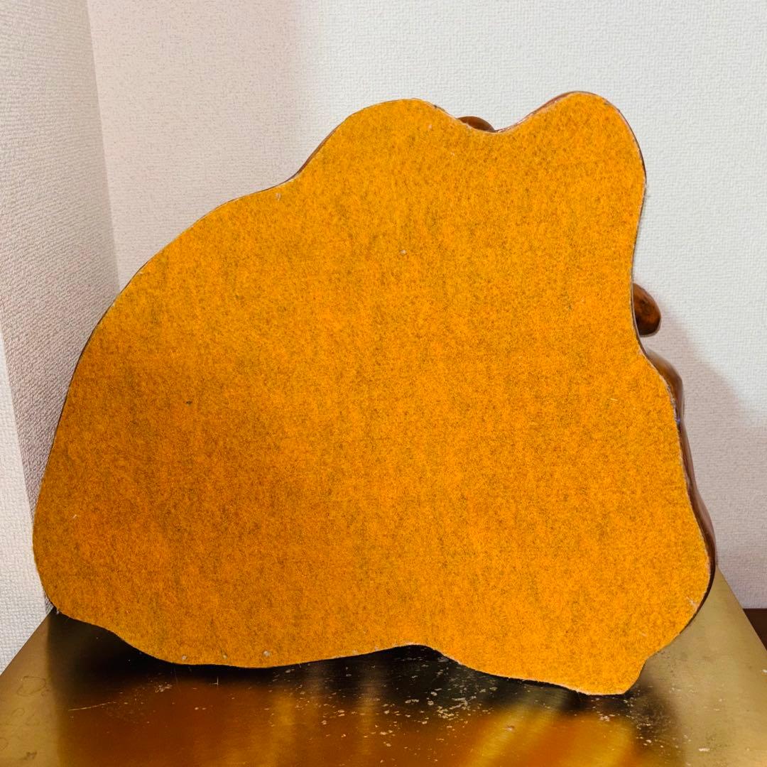 【希少一点物】和太鼓 長胴太鼓 1.1尺 天然木 切り株台座 縁起物 動作良好