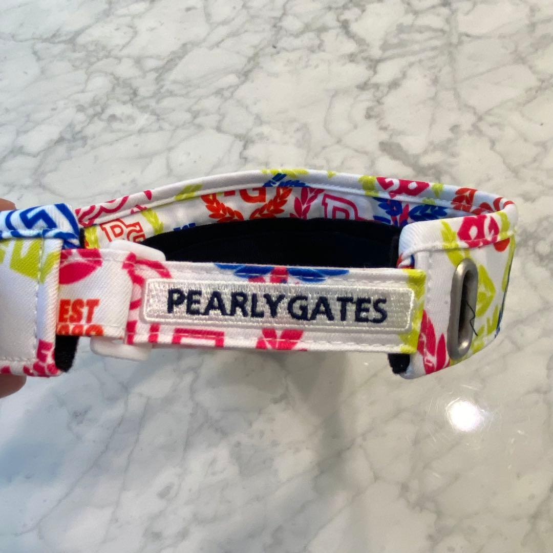新品同様　PEARLY GATES メンズ　バイザー