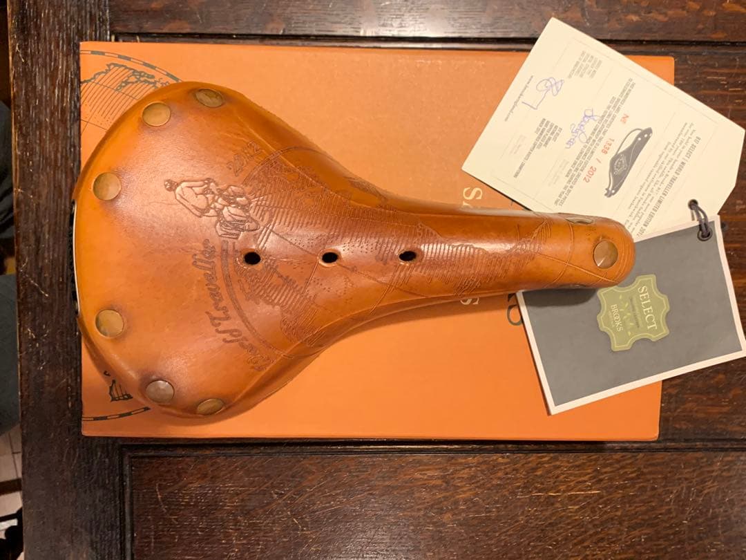 BROOKS B17 セレクト ワールド トラベラー ) 2012 ナチュラル