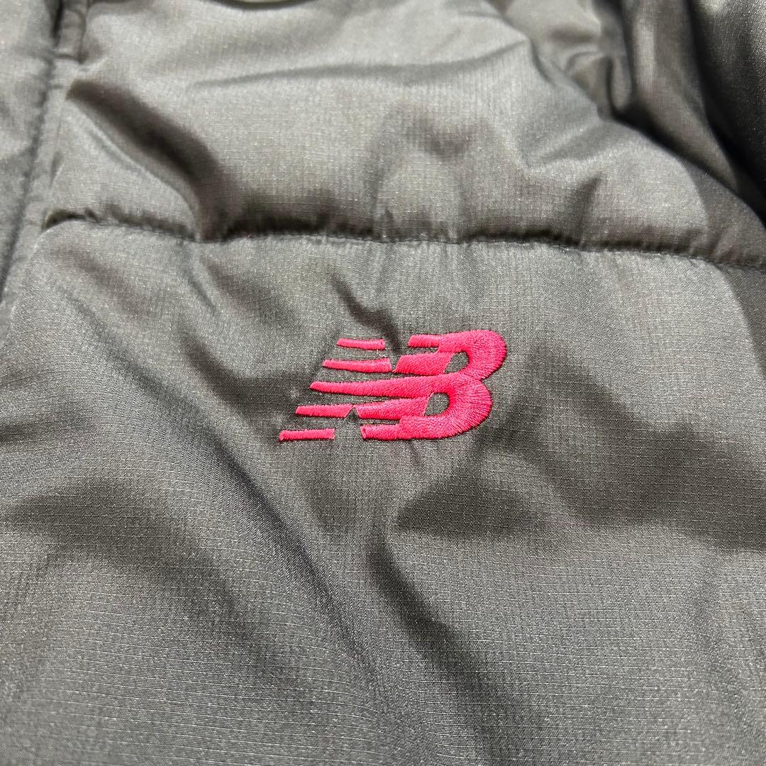 洗える♪new balance ベンチコート　フード付 取外可　ユニセックスXL
