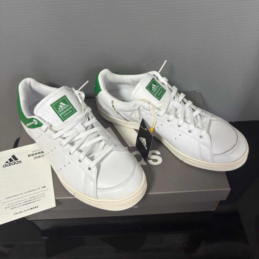 adidasスニーカー　ゴルフシューズ　25cm おまけ付　チャンピオン。