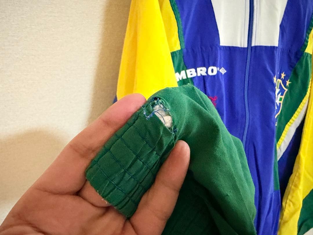 【希少】UMBRO アンブロ 1994年ブラジル代表　トラックスーツ　コカコーラ