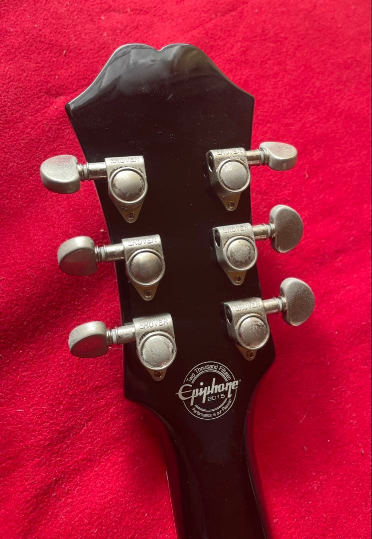 ギター Epiphone Gary Clark Jr Blak & Blu Casino