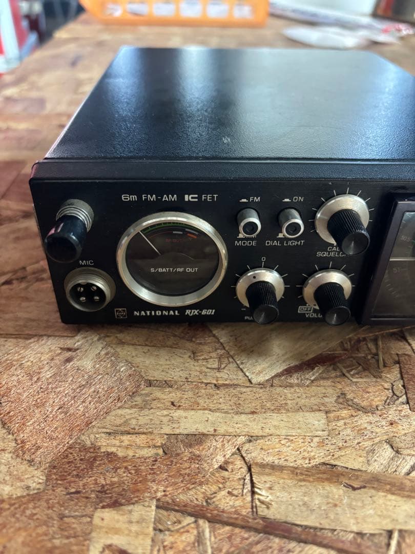 NATIONAL RJX-601 FM/AM受信機おまけ付き