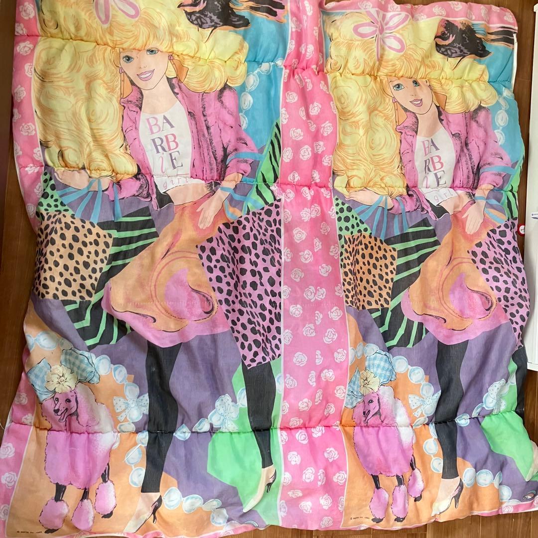 【レア❣️】　Barbie バービー　ビンテージ　寝袋　リメイク　1980年代