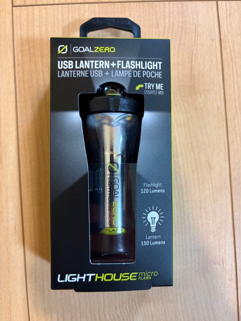 ライト・ランタン GOALZERO LIGHTHOUSE micro flash