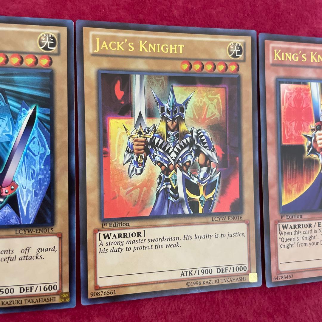 遊戯王　三銃士　クイーンズナイト　ジャックスナイト　キングナイト　ウルトラ　英語