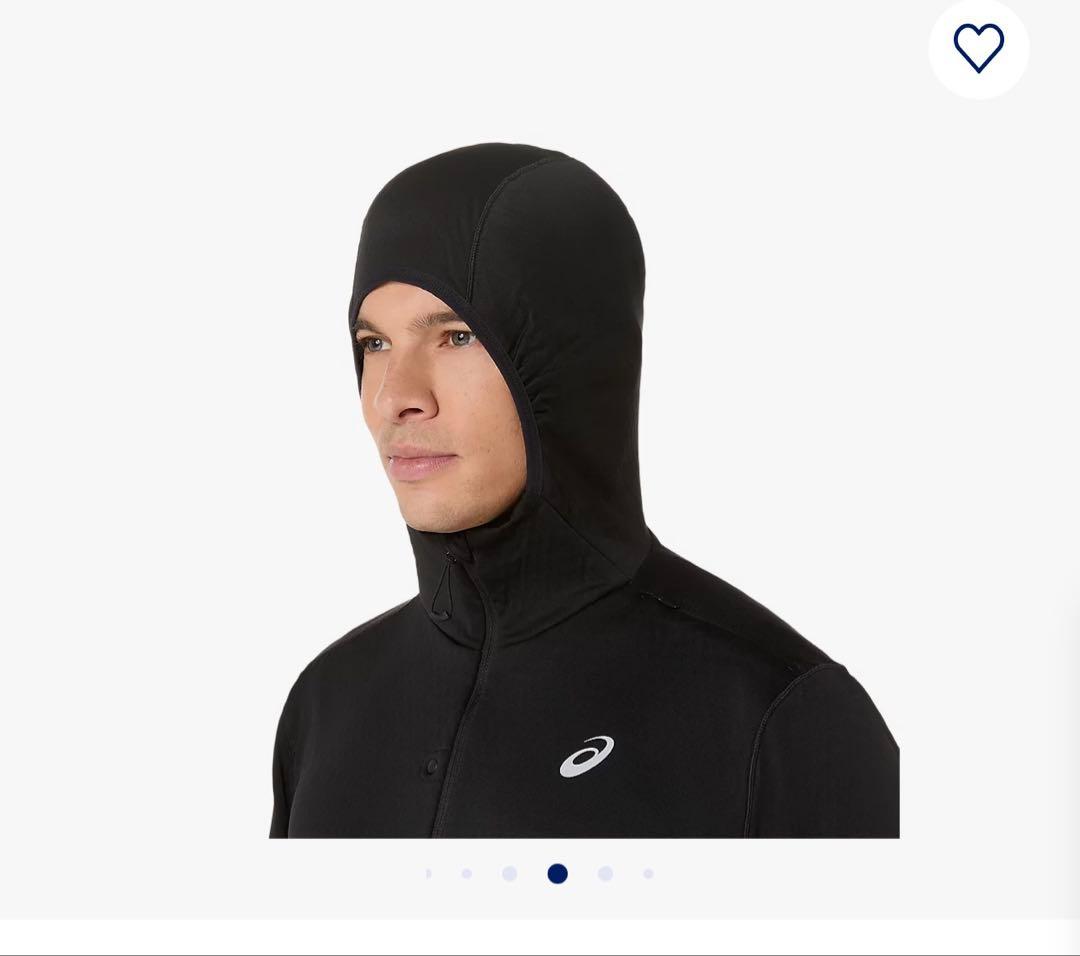ASICS アシックスROADランニングウィンター長袖フーディー XS