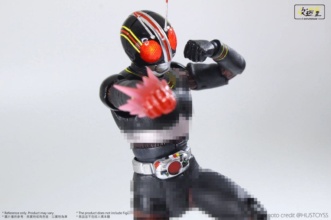 【新品】即発送！フィギュアーツ真骨彫専用　仮面ライダーブラック　改造パーツセット