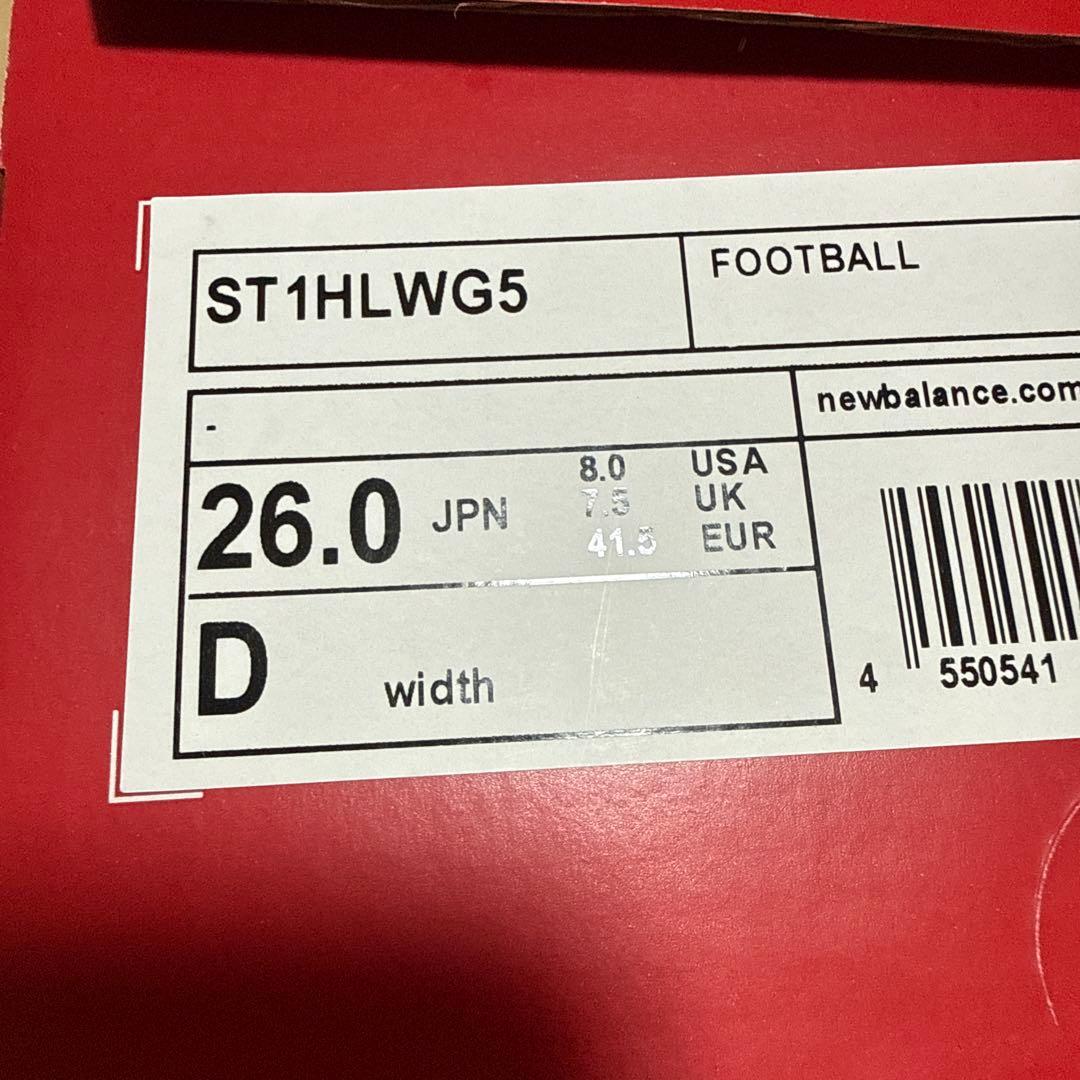 New Balance ニューバランス テケラエリート HG Dモデル　26.0