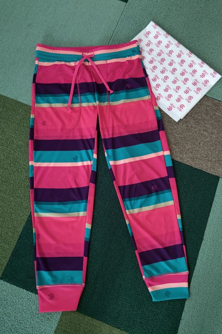 clap クラップ3月20日㈮発売11,660円ランダムボーダークロップドパンツ