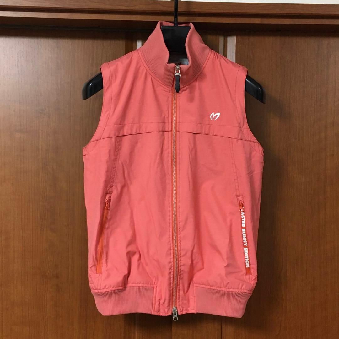 良品　マスターバニー　ブルゾン　１　女性　ピンク　ジャケット　パーリーゲイツ