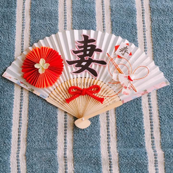 扇子プロップス♡*°(花なしverにもできます)
