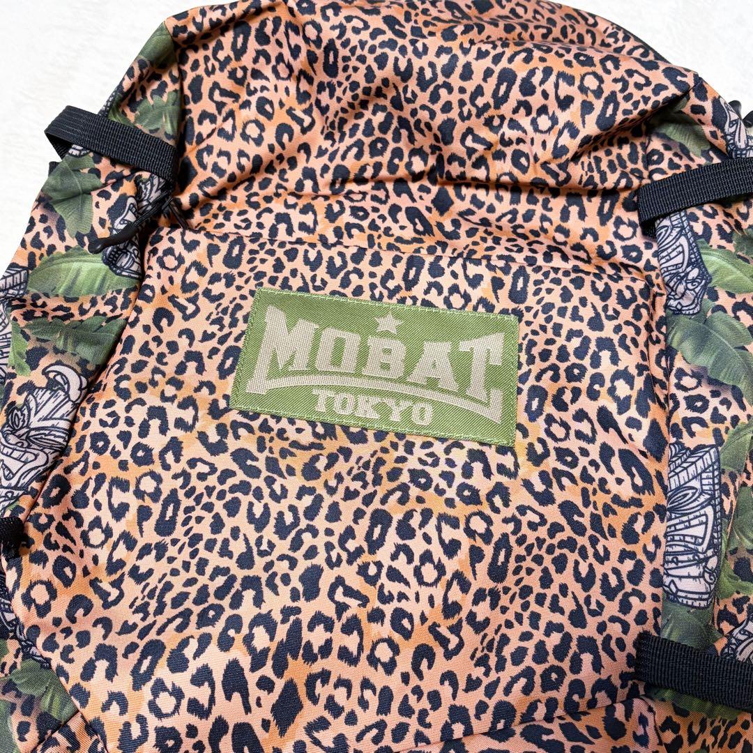 未使用品 MOBSTYLES モブスタイル MOBAT ヒョウ柄 バックパック