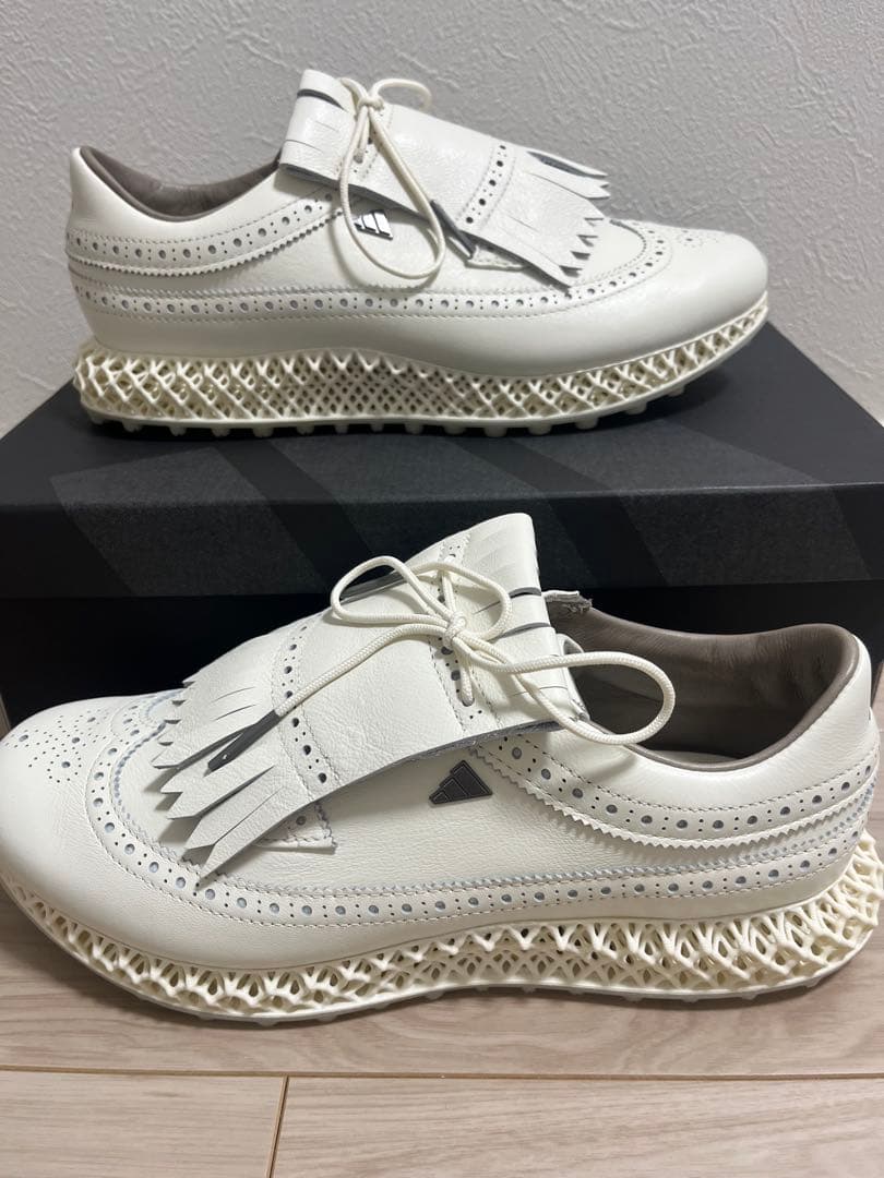 MC87アディダスadidas ADICROSSスパイクレス ゴルフシューズ25