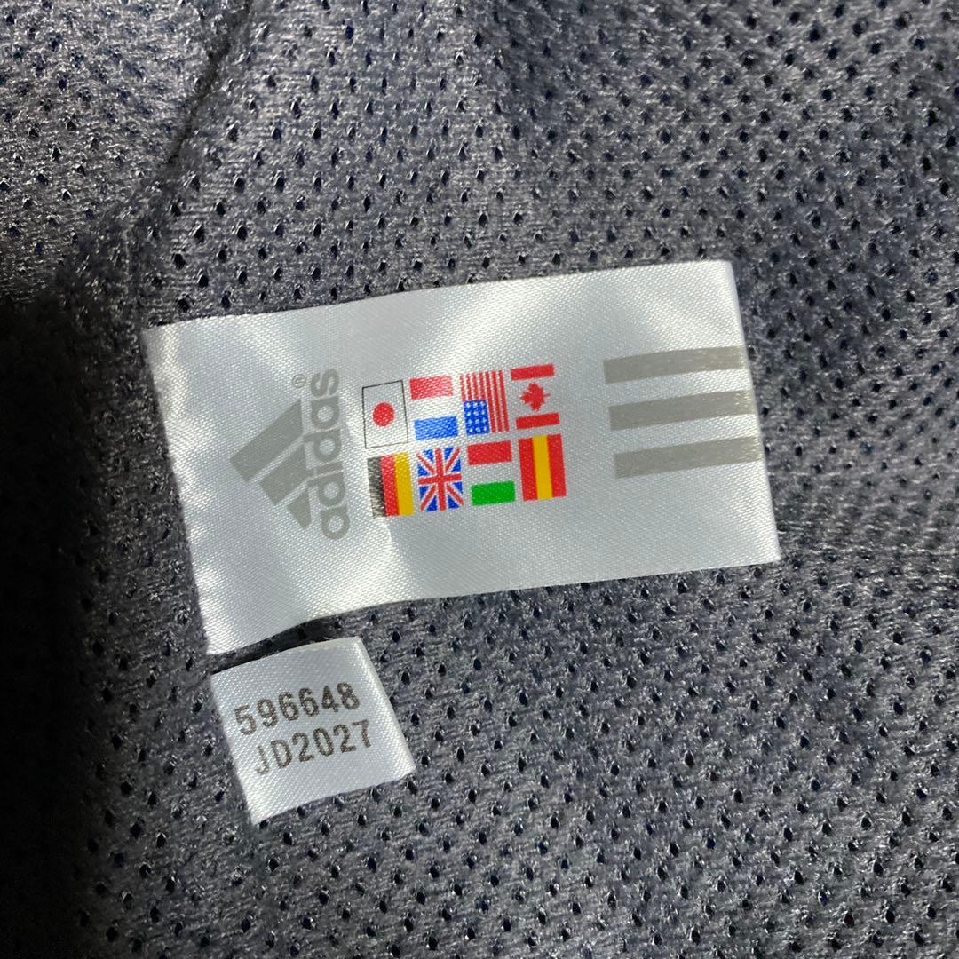 adidas 上下セット　オレンジ　紺　ジャージ　セットアップ　00s