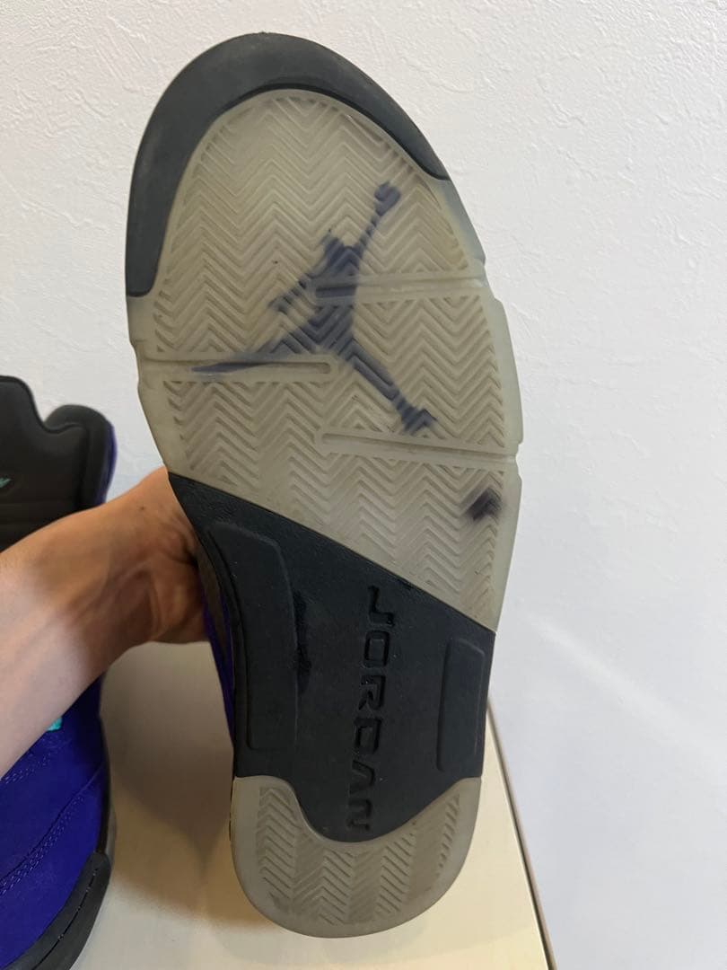 NIKE AIR JORDAN 5 PURPLE GRAPE 最安値