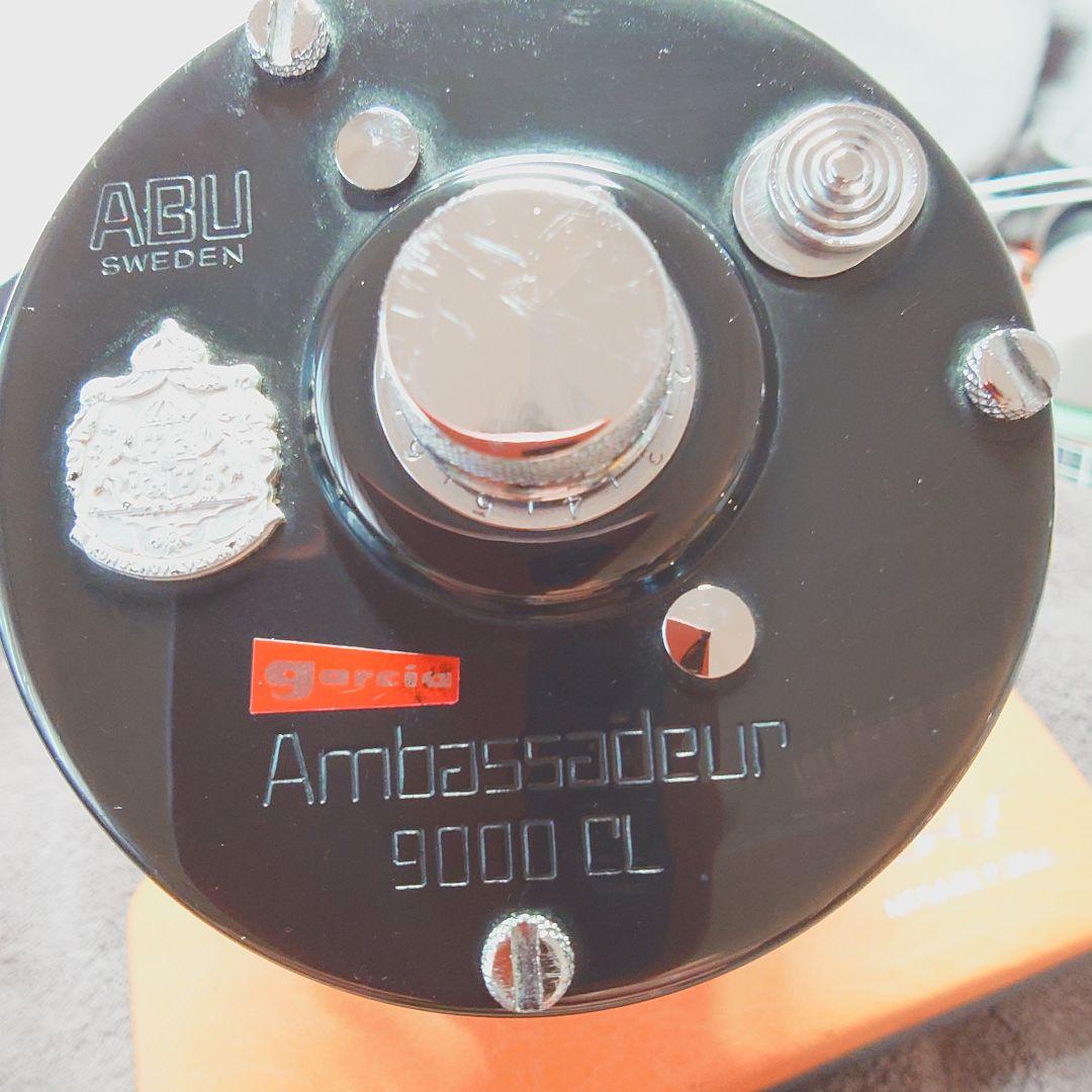 ABU Ambassadeur 9000CL[85]年製純正赤パワーハンドル仕様