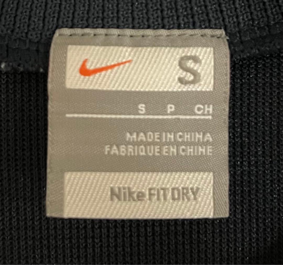 00s NIKE サイドライン スウッシュ刺繍ロゴ セットアップ ジャージ