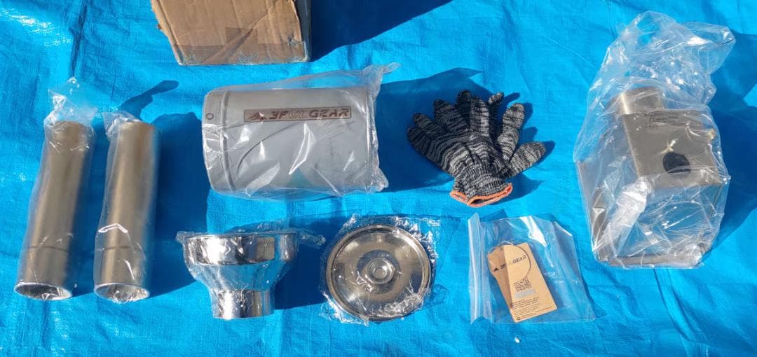 3F UL GEAR ペレットシステム　煙突２本付属