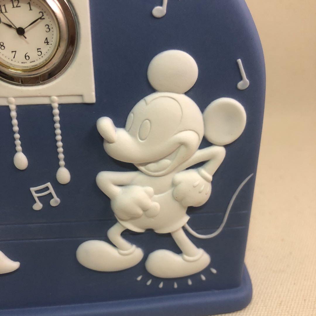 ディズニータイム　ミッキーマウス　置き時計