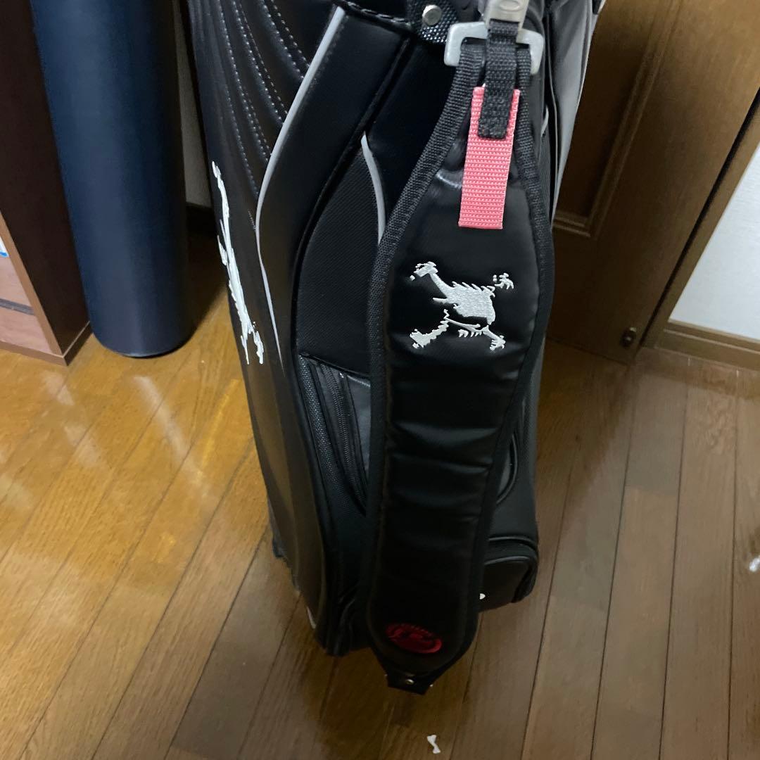 オークリー　スカル　キャディー　 ゴルフバッグ　黒