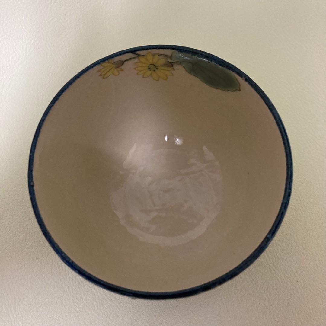 陶あん　清水焼　京焼　多様碗　藍
