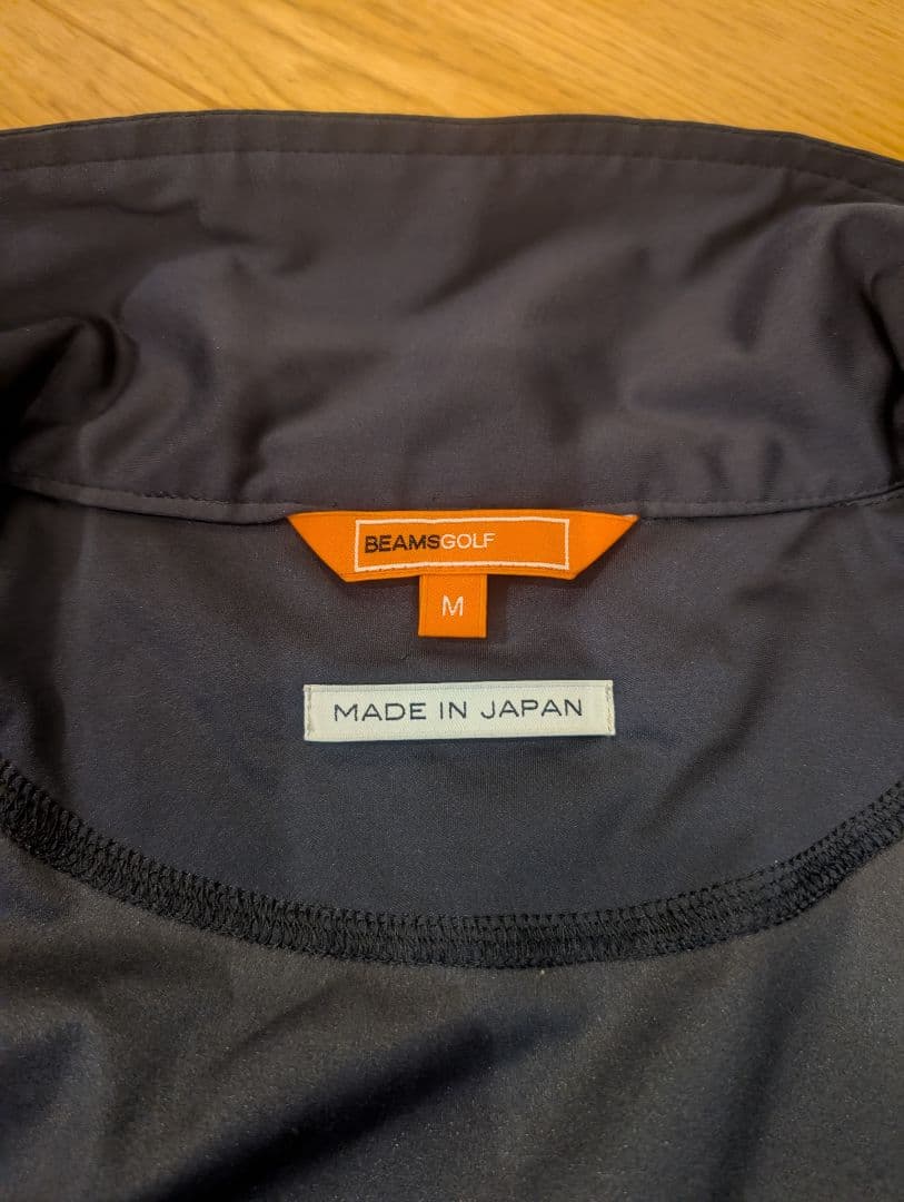 【ビームスゴルフ】ジップジャケット 2way ネイビー M BEAMS GOLF