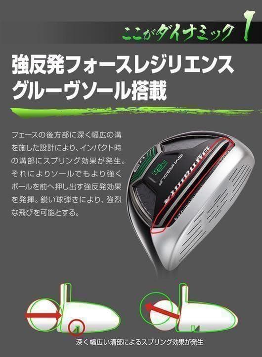 1本★ クアンタム より飛ぶ1.7.9番も！ ダイナミクス 適合限界強反発FW