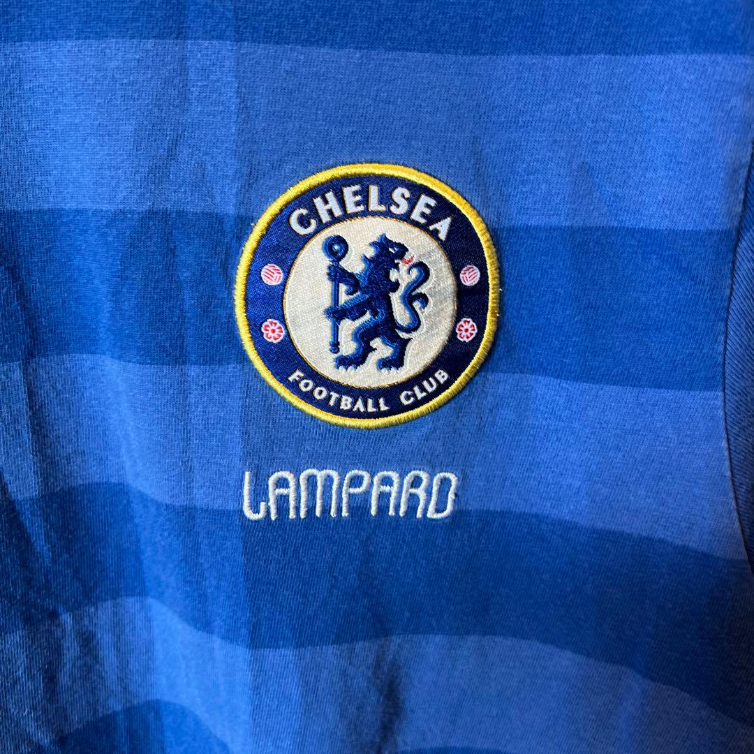 Chelsea adidas Tシャツチェルシー　ランパード　青　サッカー