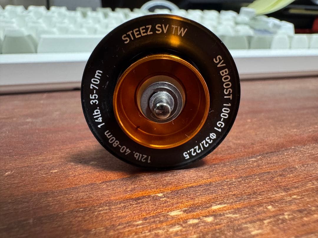 ダイワ 24 スティーズ sv TW 100 純正スプール boost 32mm
