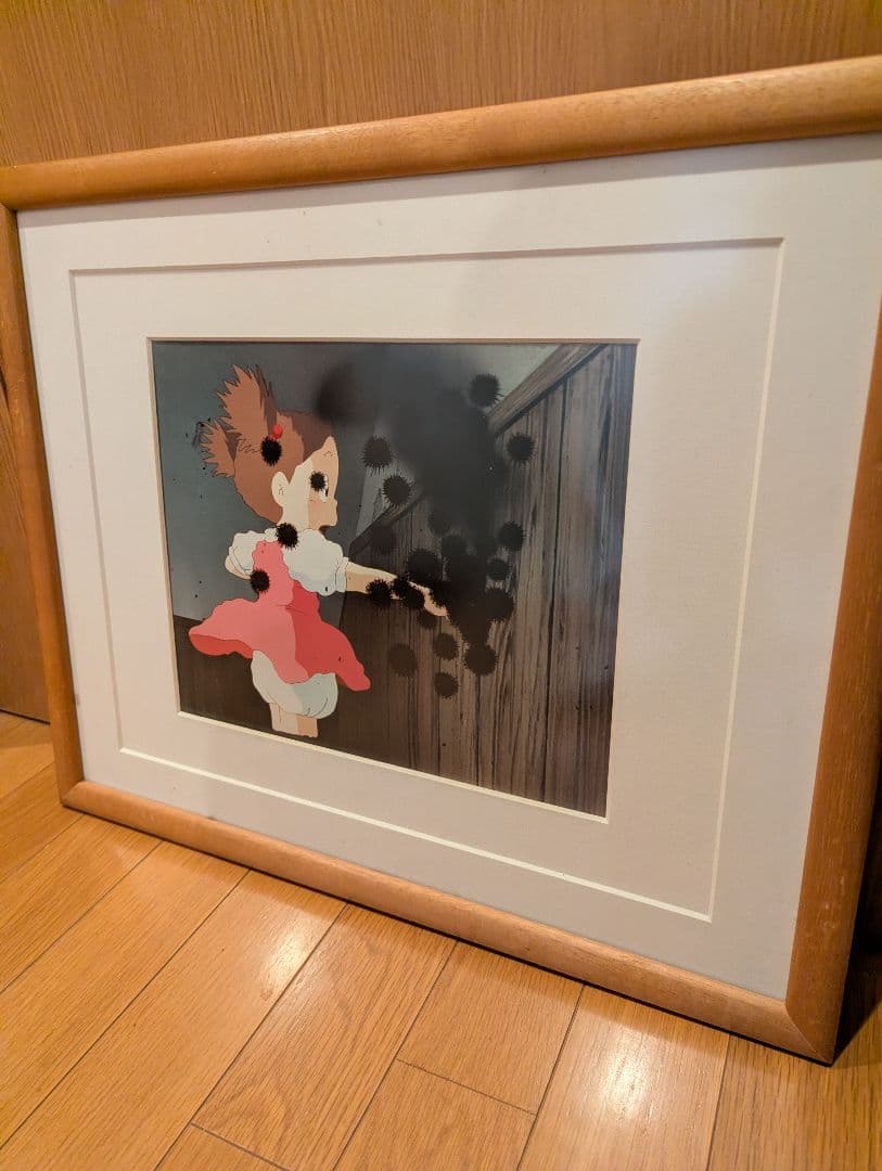 となりのトトロ写真（フジクロームプロフェッショナルペーパー）宮崎駿直筆サイン入り